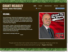 Tablet Screenshot of grantmcauley.com